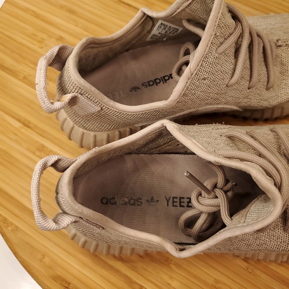 Adidas Yeezy Boost 350 (AQ2661) Oxford Tan Primeknit Sneakers Men 7.5